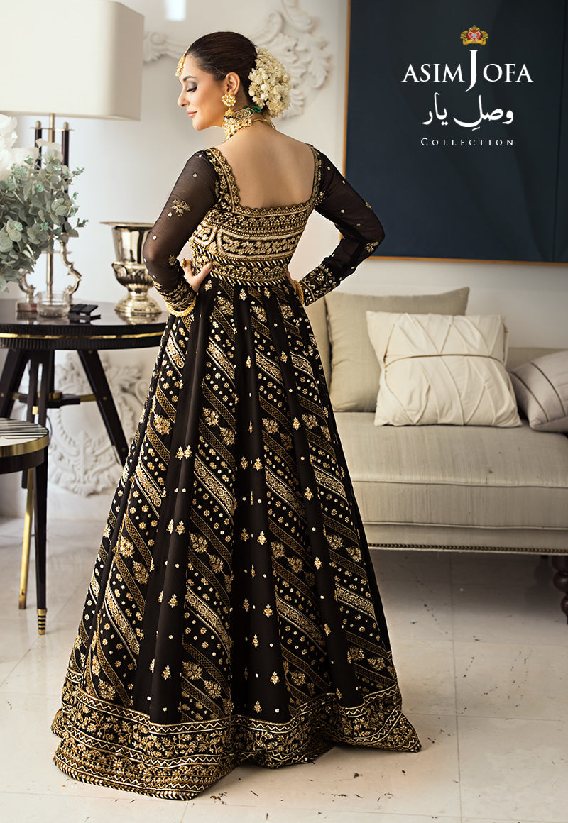 Buy Now, AJVY-01 - Vasl e yar - Formals 2023 - Asim Jofa - Wedding and Bridal Party Dresses - Shahana Collection UK - Asim Jofa in GCC - UAE fashion 