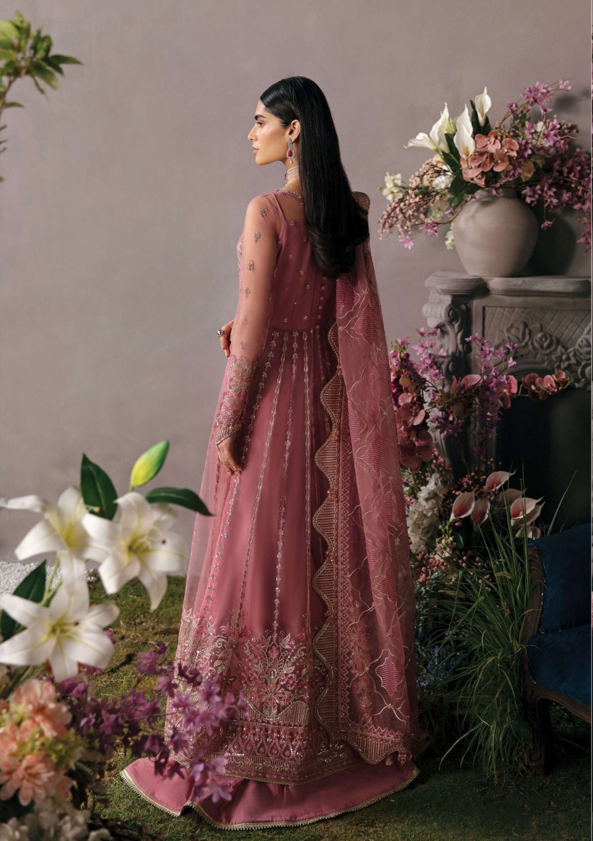 Buy Now - ALF-01 - Afrozeh La' Fuschia Luxury Collection 2023 - Shahana Collection - Wedding and Bridal Dresses - Pakistani Designer Clothing - Shahana UK