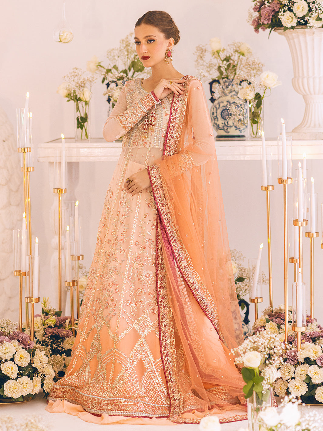 Buy Now, Sawariya 01 - Luxury Kalidaar Chiffon 2023 - Roheenaz -Shahana Collection UK - Wedding & Bridal Party Dresses 