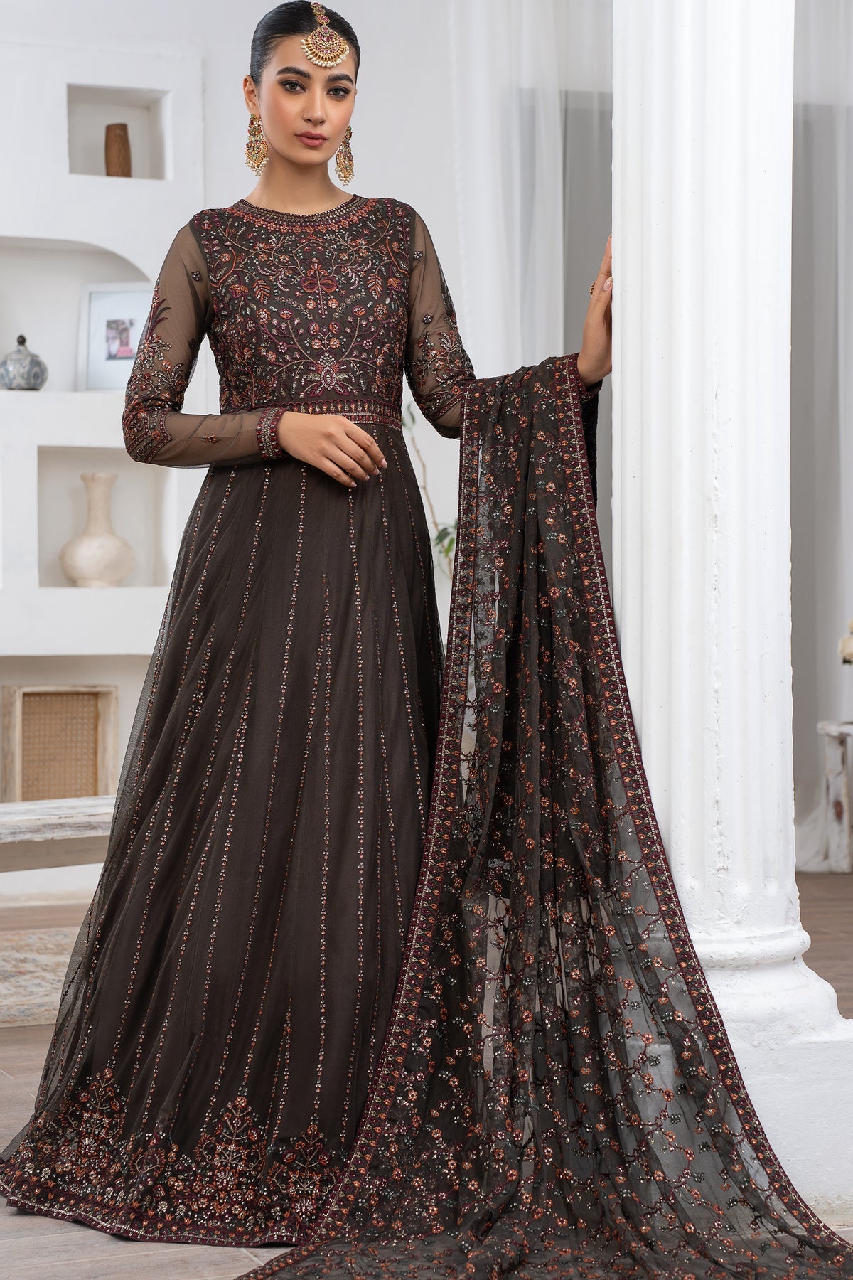 Shop Now, AYMEL - ZLM-04 - Meeral Luxury Formals 2023 - Zarif - Shahana Collection UK - Wedding and Bridal Dresses - Pakistani Dresses in UAE - Shahana UK