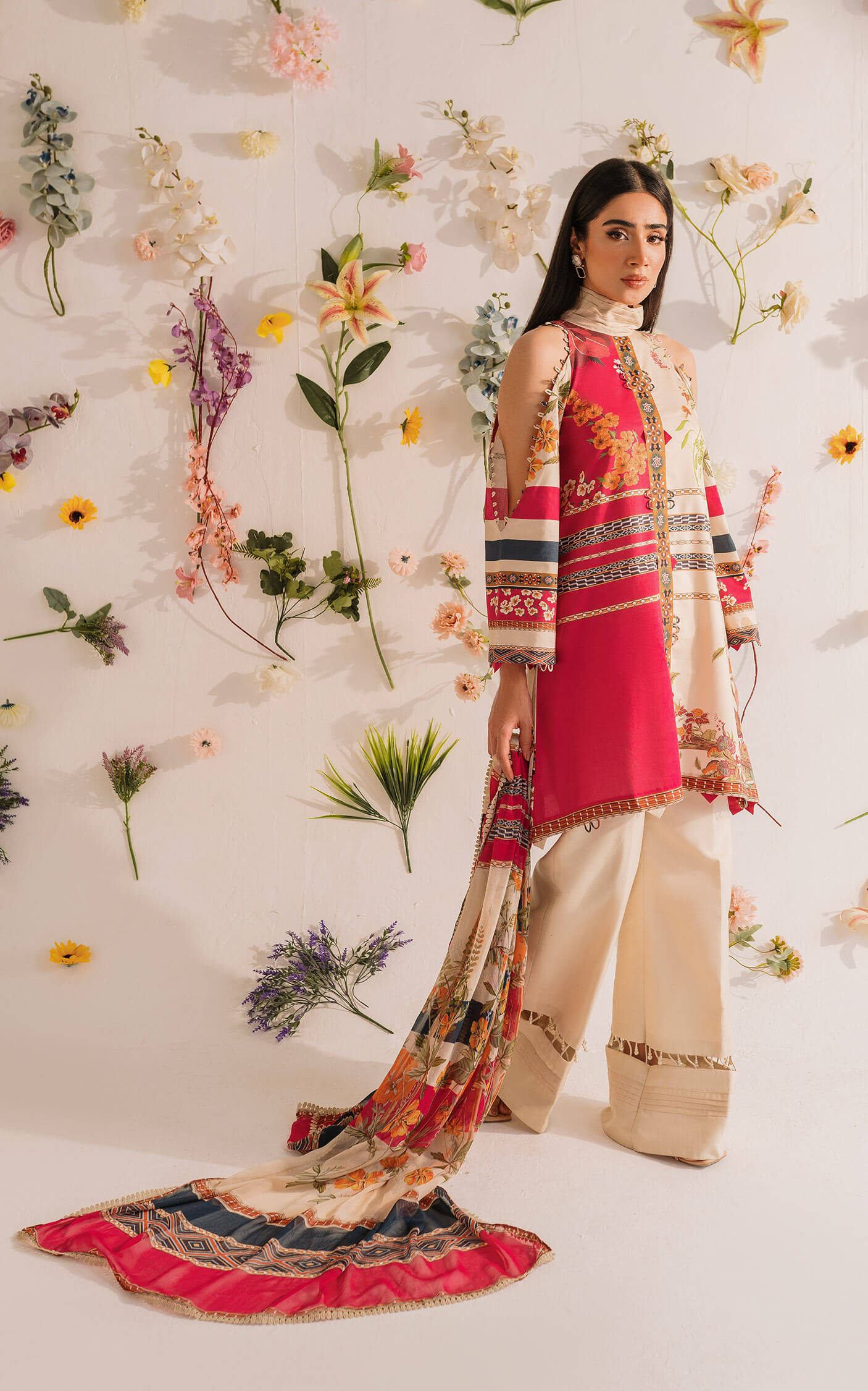 Buy Pakistan designer lawn - MKL - 06 - Meraki Summer Vol 1 - Asifa n Nabeel Lawn Collection 2023 - Shahana Collection UK - Asifa n Nabeel  in UK - Eid Edit 2023