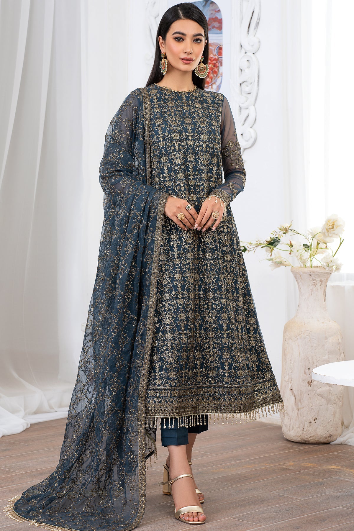 Shop Now, MEYSA - ZLM-07 - Meeral Luxury Formals 2023 - Zarif - Shahana Collection UK - Wedding and Bridal Dresses - Pakistani Dresses in UAE - Shahana UK