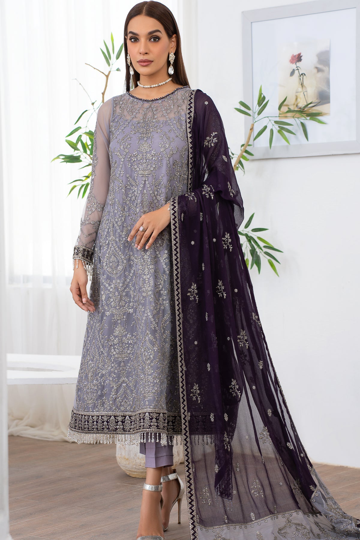 Shop Now, AYMEL - ZLM-08 - Meeral Luxury Formals 2023 - Zarif - Shahana Collection UK - Wedding and Bridal Dresses - Pakistani Dresses in UAE - Shahana UK