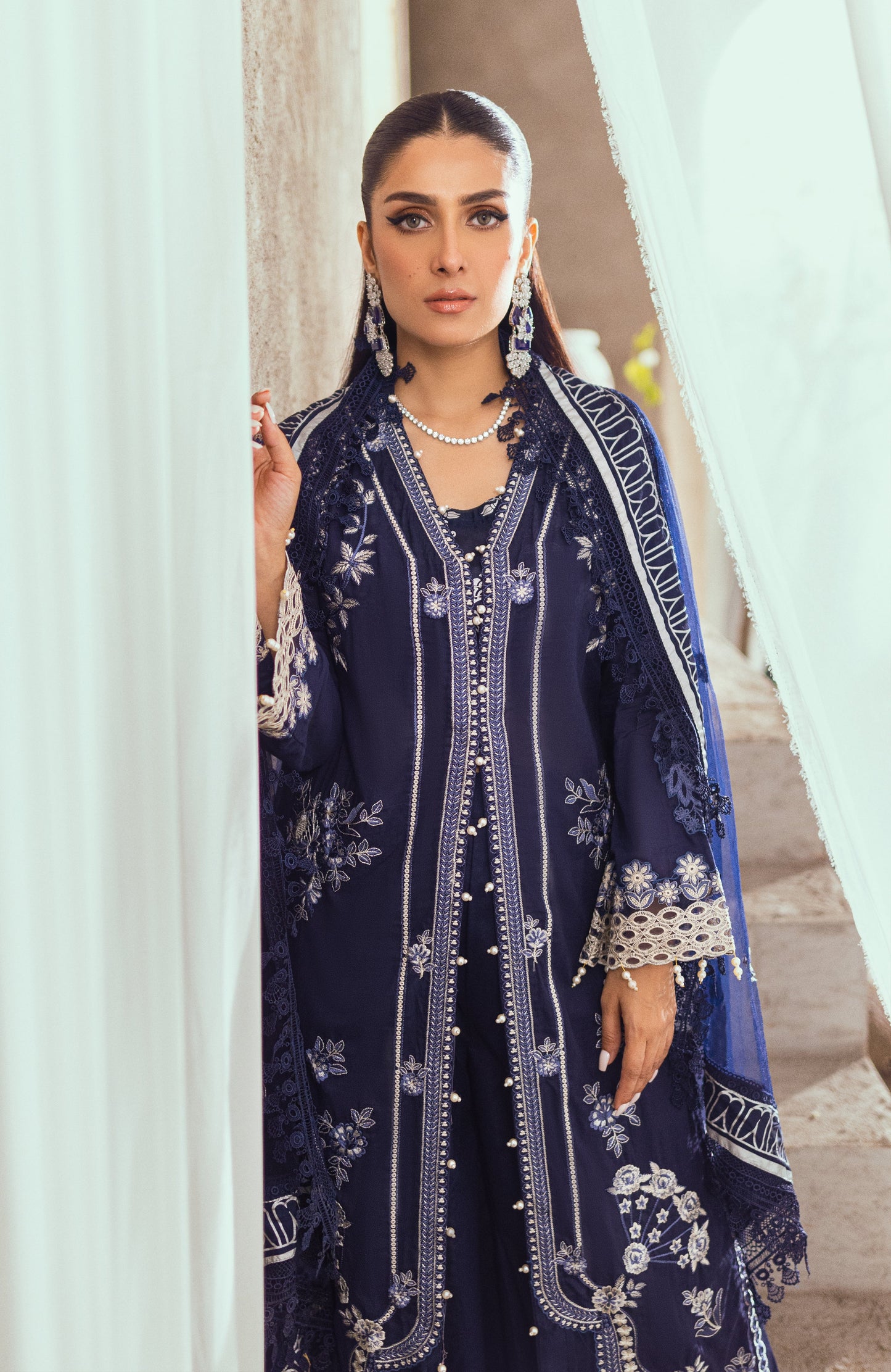 Buy Now, D#07 MAHIYMAAN - Eid Luxury Embroidered Lawn - Al Zohaib - Shahana Collection UK - Wedding and Bridal Party Dresses - Festive Eid 2023