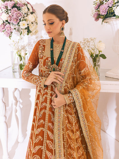 Buy Now, Sawariya 09 - Luxury Kalidaar Chiffon 2023 - Roheenaz -Shahana Collection UK - Wedding & Bridal Party Dresses