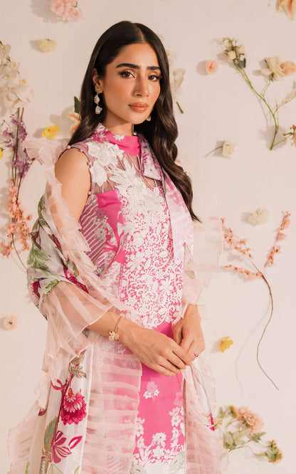 Buy Pakistan designer lawn - MKL - 09 - Meraki Summer Vol 1 - Asifa n Nabeel Lawn Collection 2023 - Shahana Collection UK - Asifa n Nabeel  in UK - Eid Edit 2023