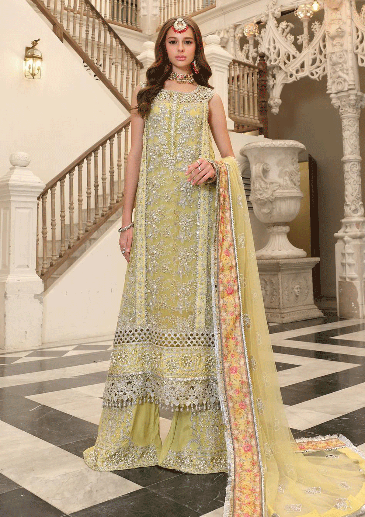 Shop Now, D1 - NAZANIN - Noor Handworked Formals 2023 - Saadia Asad - Shahana Collection UK - Eid Edit 2023 