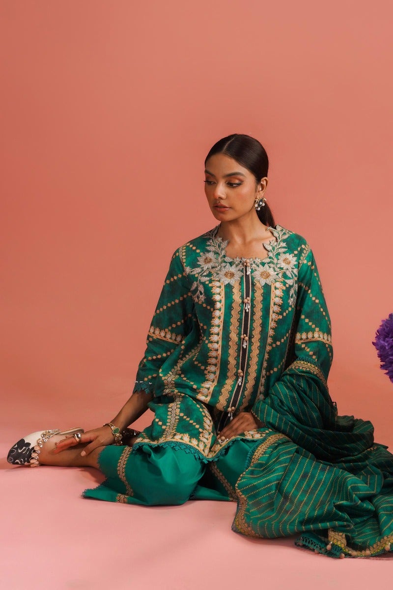 13B- Mahay Summer Lawn Collection'23 - Shahana Collection UK -Sana Safinaz 