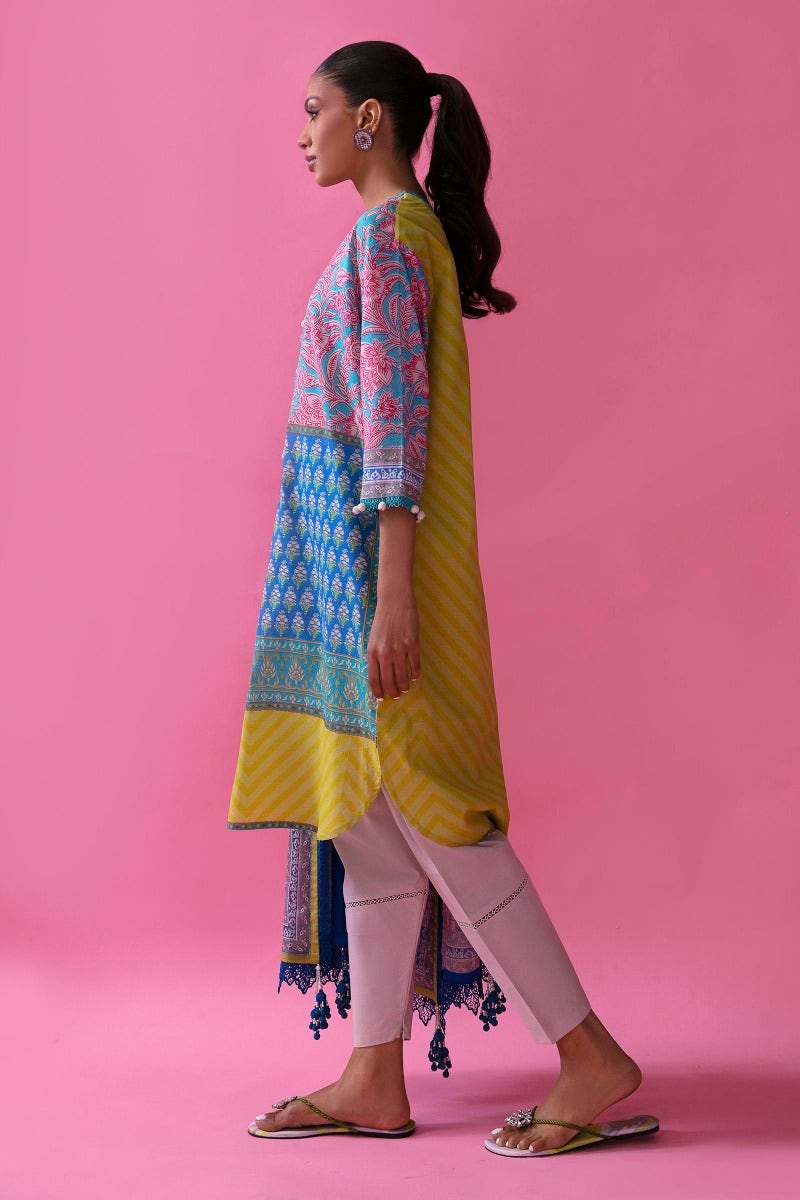 14A - Mahay Summer Lawn Collection'23 - Shahana Collection UK -Sana Safinaz 