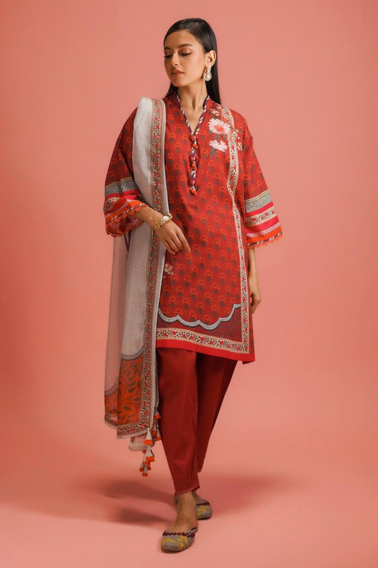 17 A - Mahay Summer Lawn Collection'23 - Shahana Collection UK -Sana Safinaz 