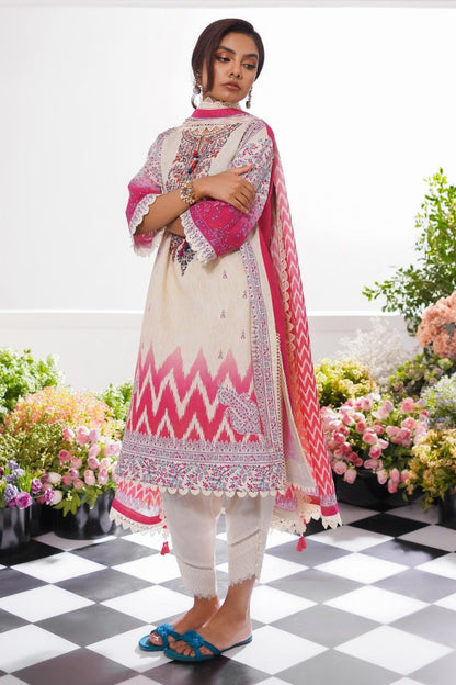 19 A - Mahay Summer Lawn Collection'23 - Shahana Collection UK -Sana Safinaz 