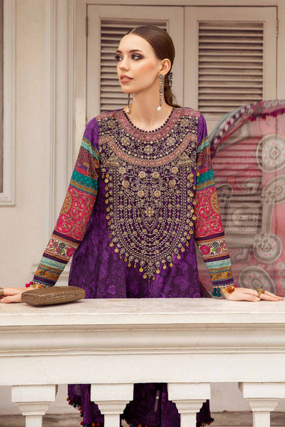 Buy Now - D#1 - M prints'23 - Shahana Collection UK - Wedding and Bridal Party Dresses - Winter 2023 - Cambric - Shahana Uk 