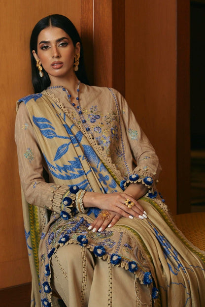 Shop Now - D#20A Muzlin Winter - Vol 1 - Sana Safinaz - Wedding and Bridal Party Dresses - Shahana Collection UK - Pakistani Designer Wear - Winter 2023