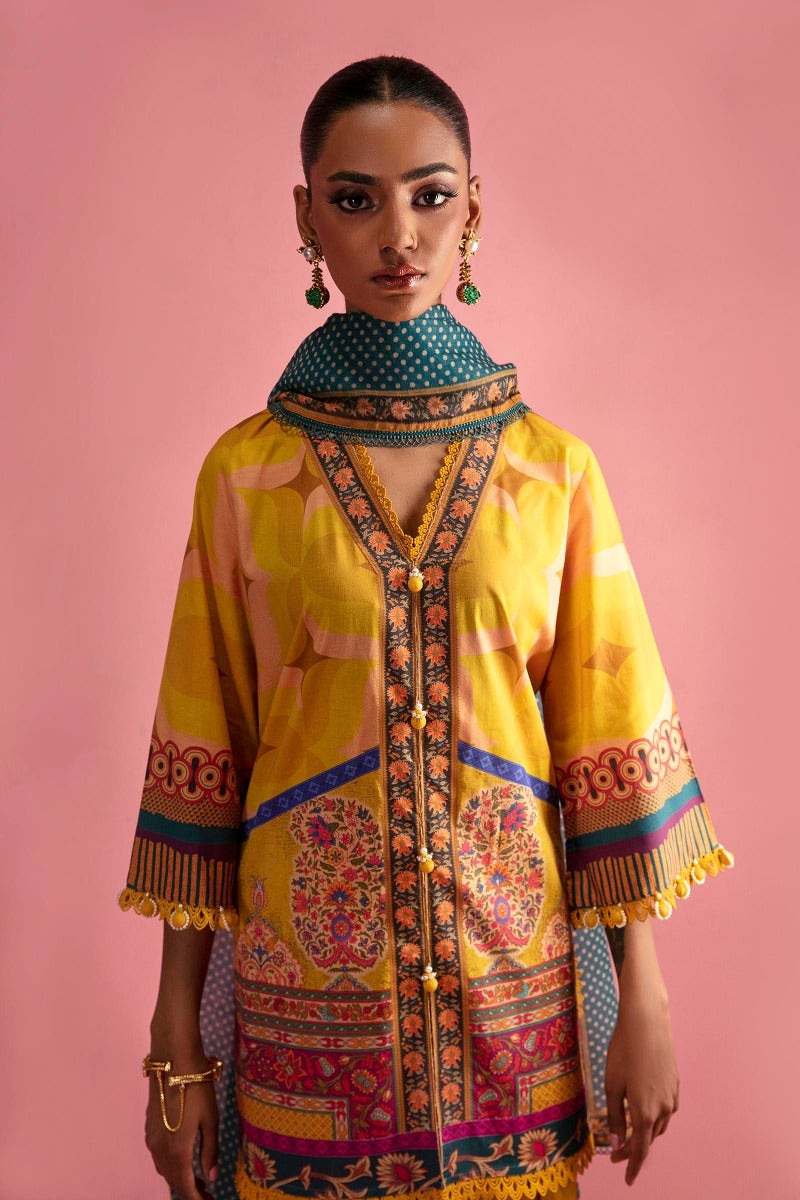 22 B - Mahay Summer Lawn Collection'23 - Shahana Collection UK - Sana Safinaz 