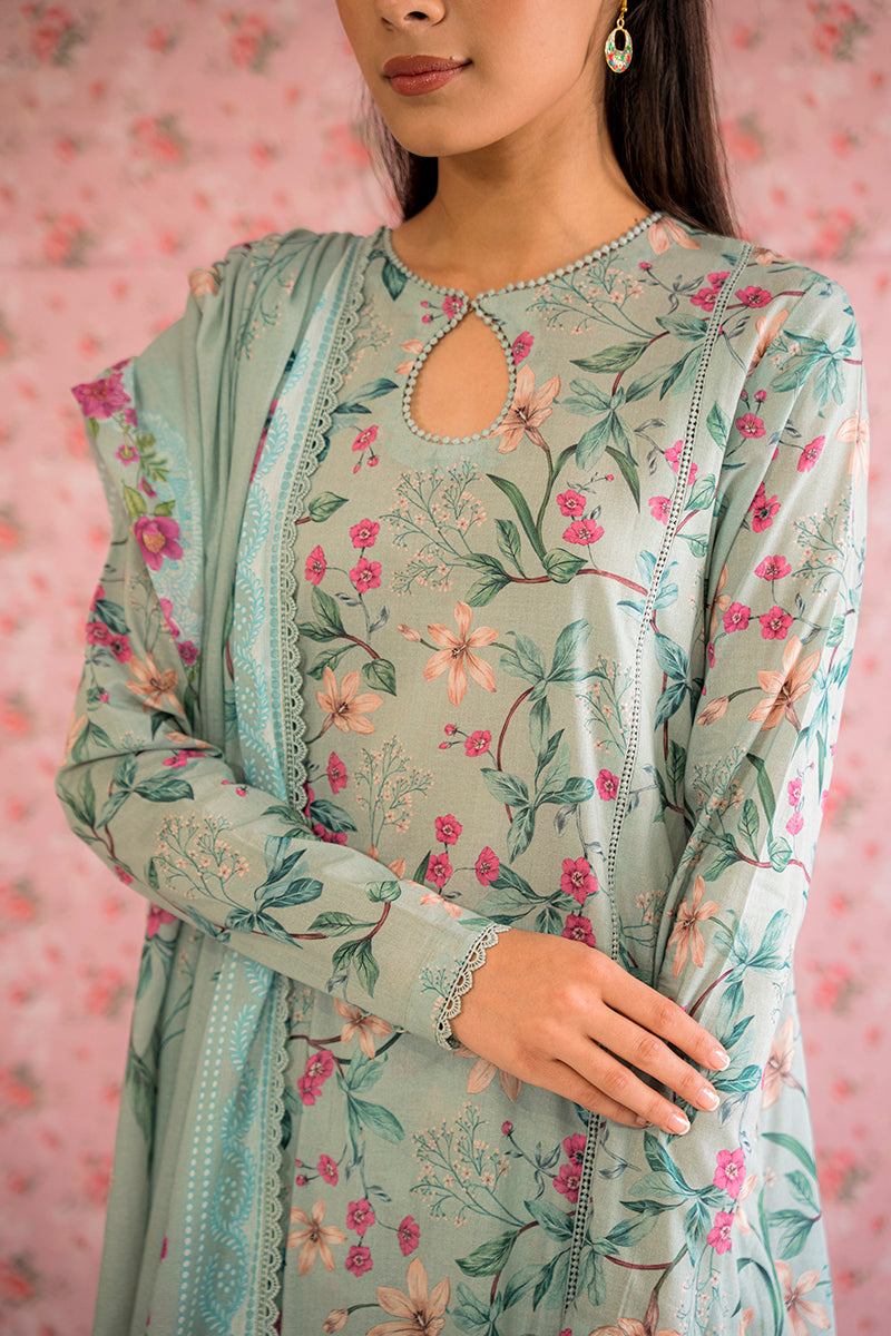 Buy Now - Floral Heaven - Petals and Prints - Lawn Collection 2023 - Cross Stitch - Shahana Collection UK - Wedding and Bridal Party Dresses 