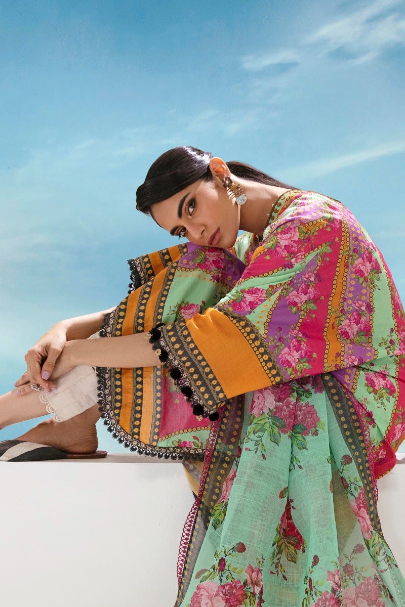 24A - Mahay Summer Lawn Collection'23 - Shahana Collection UK -Sana Safinaz 