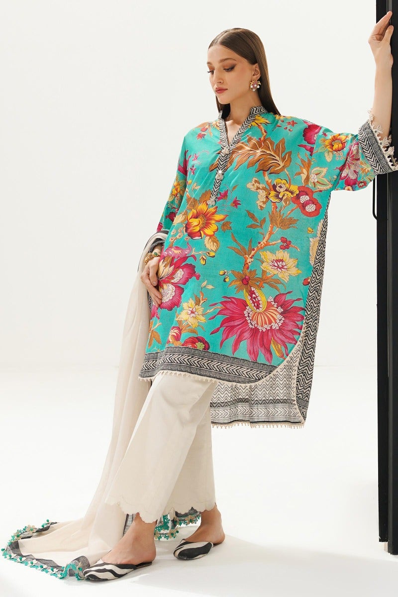 25B - Mahay Summer Lawn Collection'23 - Shahana Collection UK - Sana Safinaz 