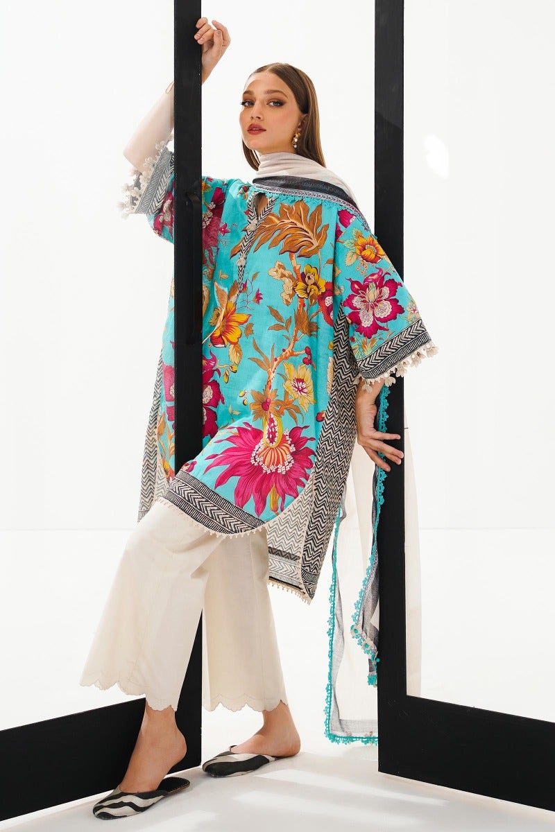 25B - Mahay Summer Lawn Collection'23 - Shahana Collection UK - Sana Safinaz 