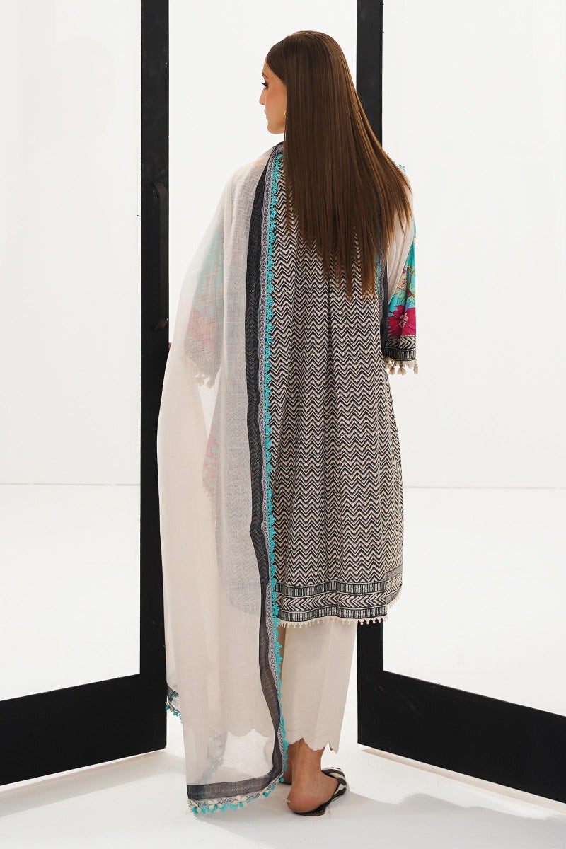 25B - Mahay Summer Lawn Collection'23 - Shahana Collection UK - Sana Safinaz 