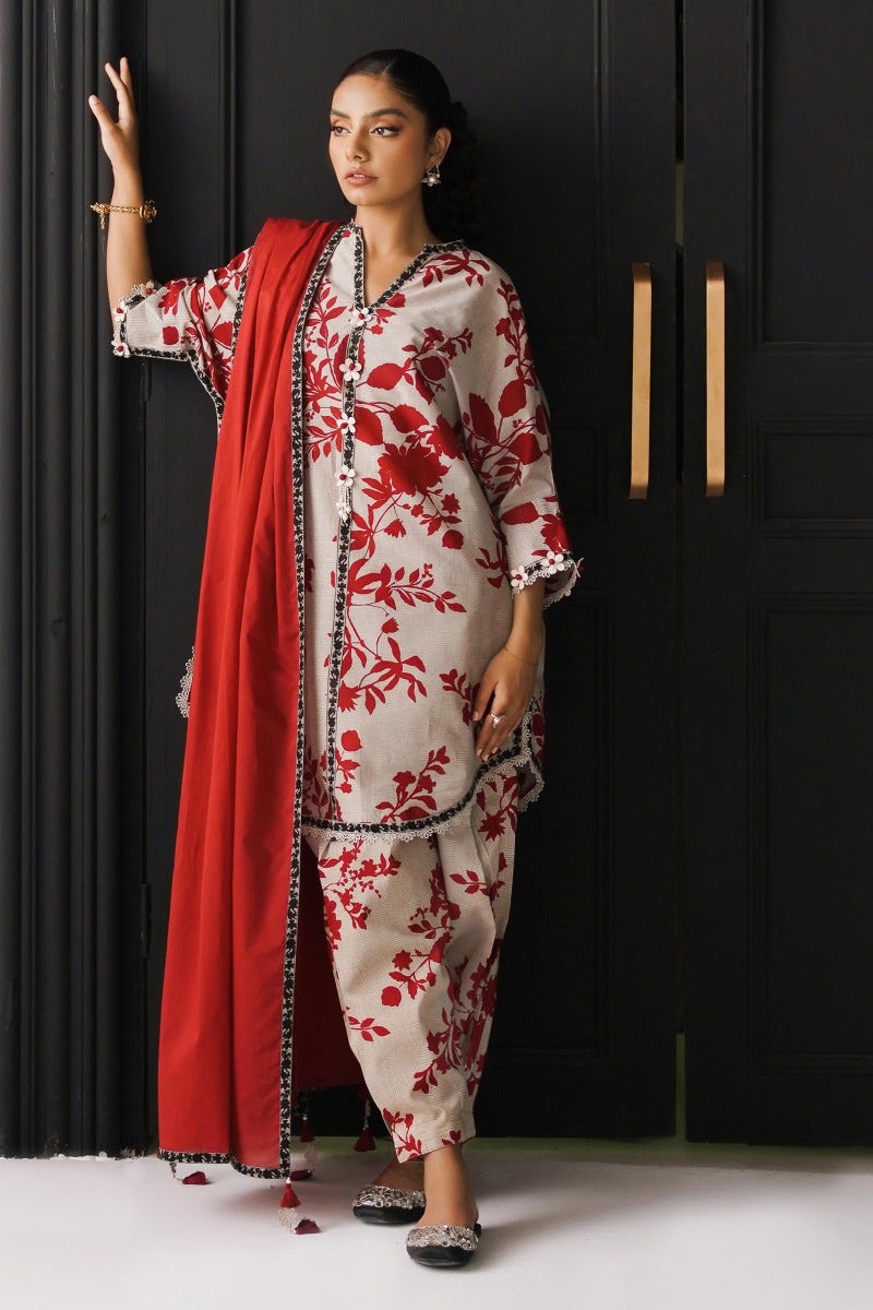 26A - Mahay Summer Lawn Collection'23 - Shahana Collection UK - Sana Safinaz 