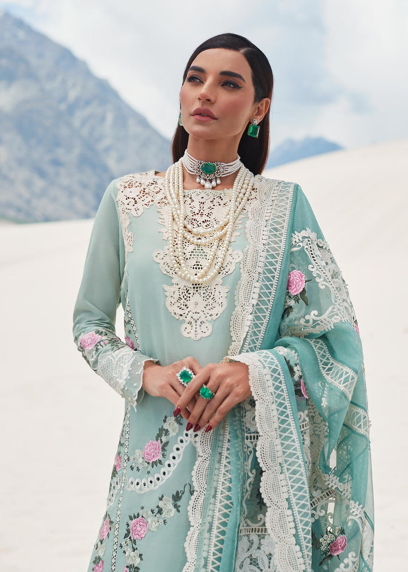 Shop Now, Chikkankari Affair D3B - Luxe Lawn by Saira Shakira 2023 - Crimson - Shahana Collection UK - Wedding and Bridal Party Dresses - Eid Edit 2023