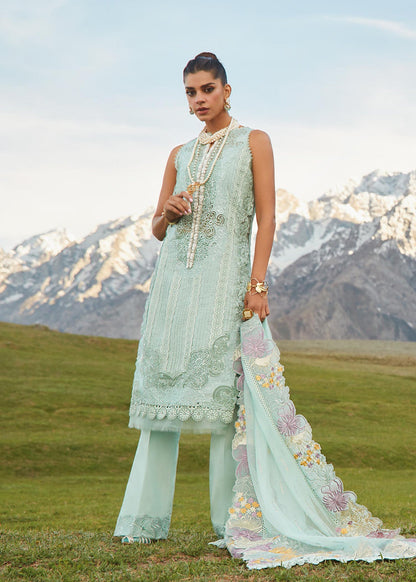 Shop Now, Pleated Perfection D4A - Luxe Lawn by Saira Shakira 2023 - Crimson - Shahana Collection UK - Wedding and Bridal Party Dresses - Eid Edit 2023