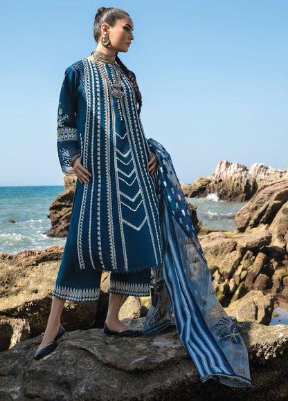 Marori Dreams - 4A - Crimson Luxury Lawn 2023 - Saira Shakira