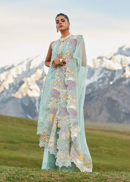 Shop Now, Pleated Perfection D4A - Luxe Lawn by Saira Shakira 2023 - Crimson - Shahana Collection UK - Wedding and Bridal Party Dresses - Eid Edit 2023