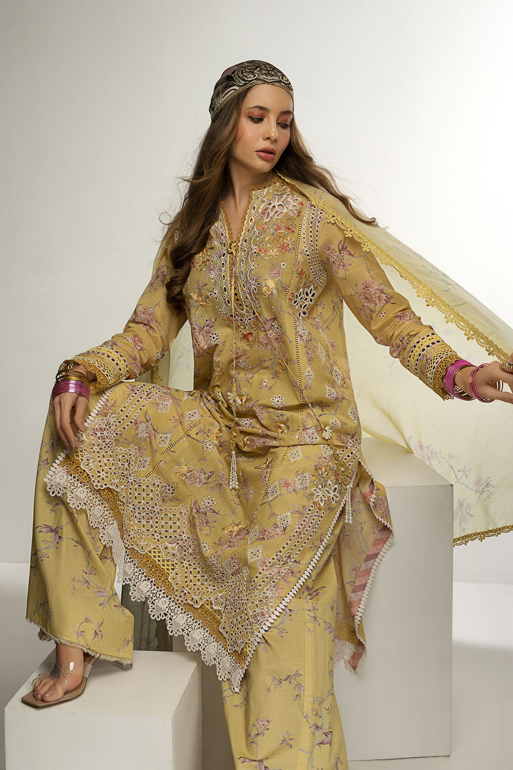 Buy Now, D#4B - Sobia Nazir Vital 2023 - Vol. 2 - Shahana Collection UK  - Wedding and Bridal Party Dresses - Sobia Nazir in UK - Summer Lawn 2023