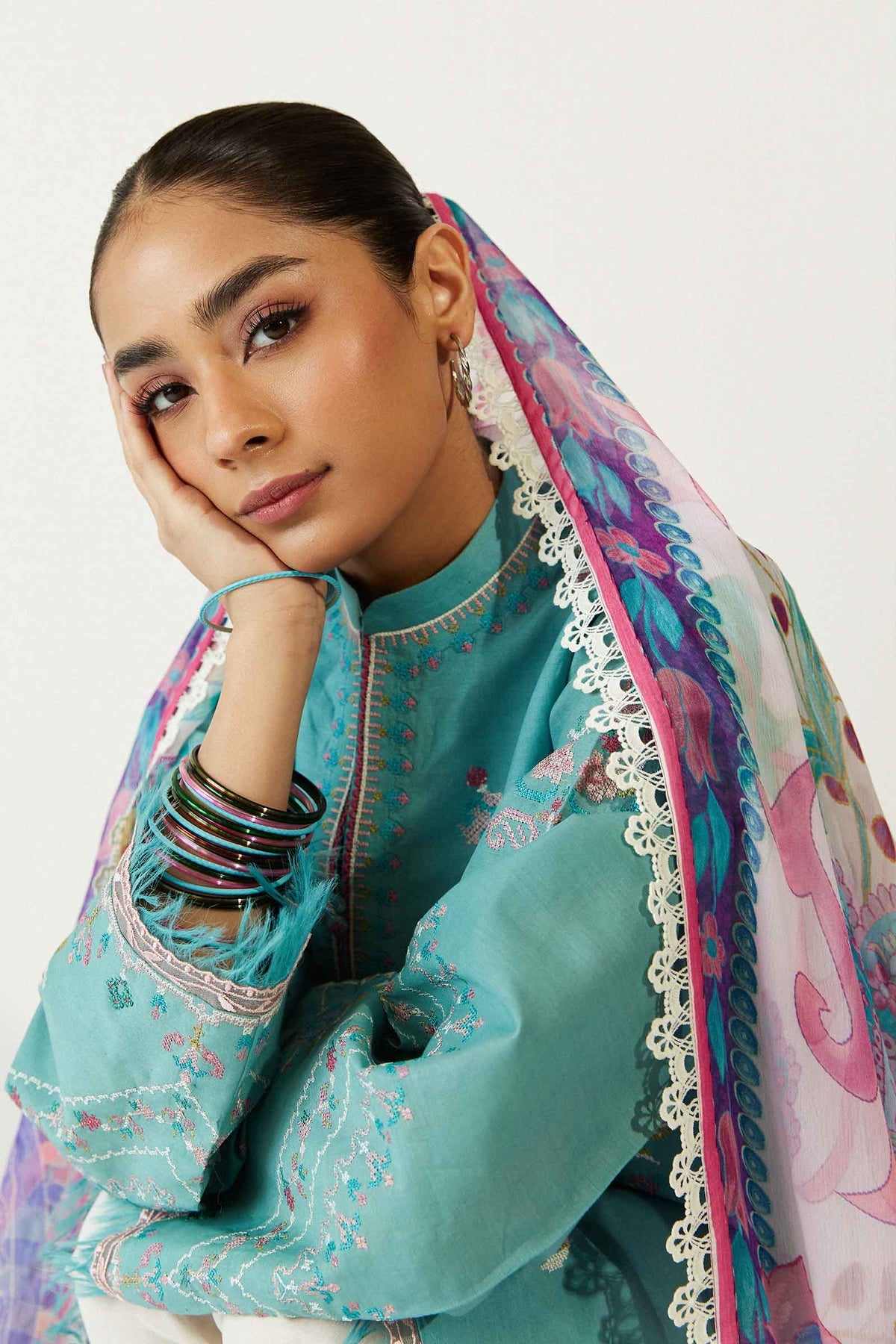 Buy Now, 4B - Coco Lawn Collection Vol.2 - Zara Shahjahan - Coco by Zara Shahjahan - Shahana Collection UK - Wedding and Bridal Party Dresses - Summer Lawn 2023