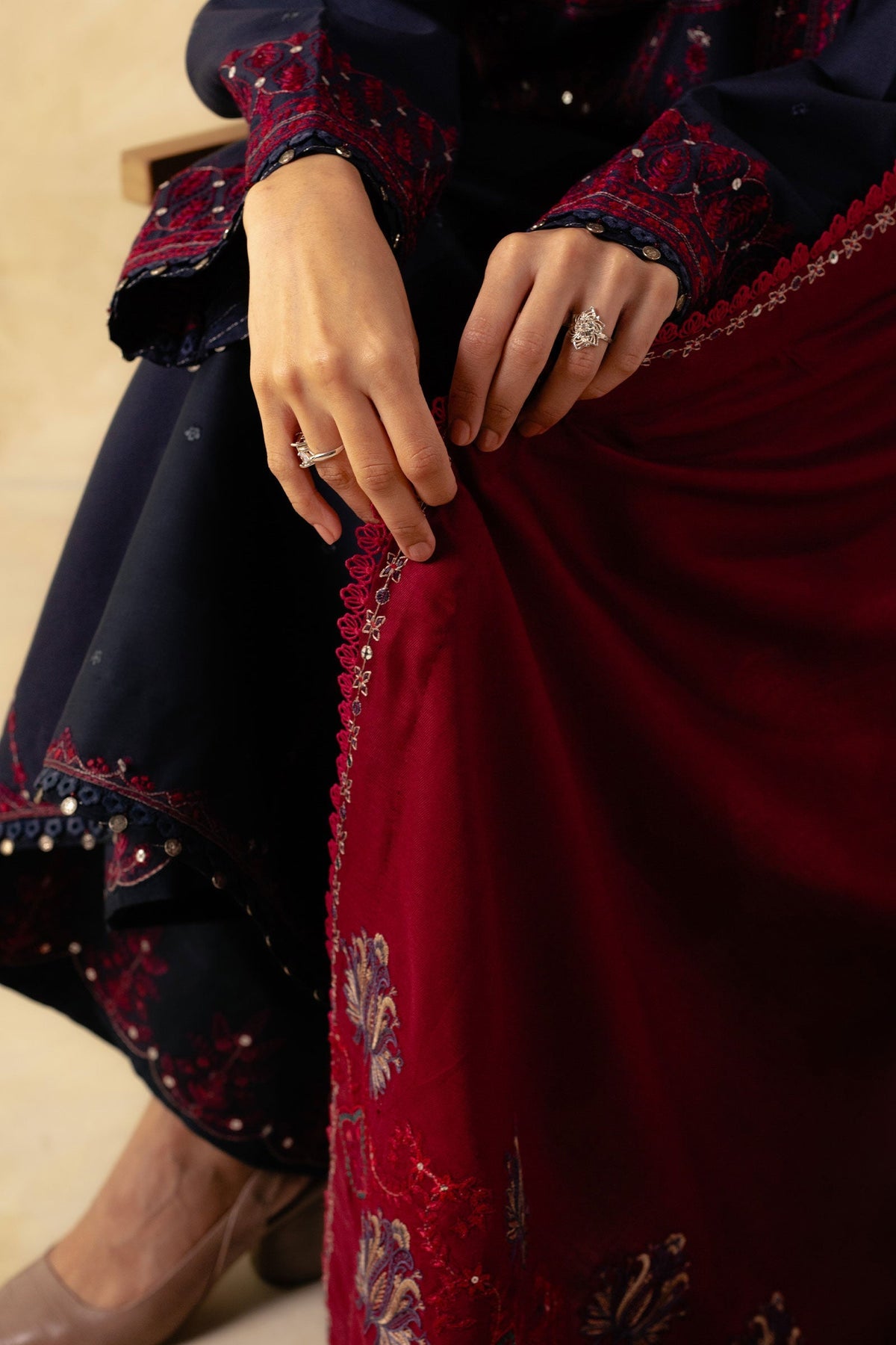 Buy Now, 4B - Coco Winter 2023 - Zara Shahjahan - Shahana Collection UK - Wedding and Bridal Party Wear - Fall Edit - Pakistani Designer Women-wear in UK 