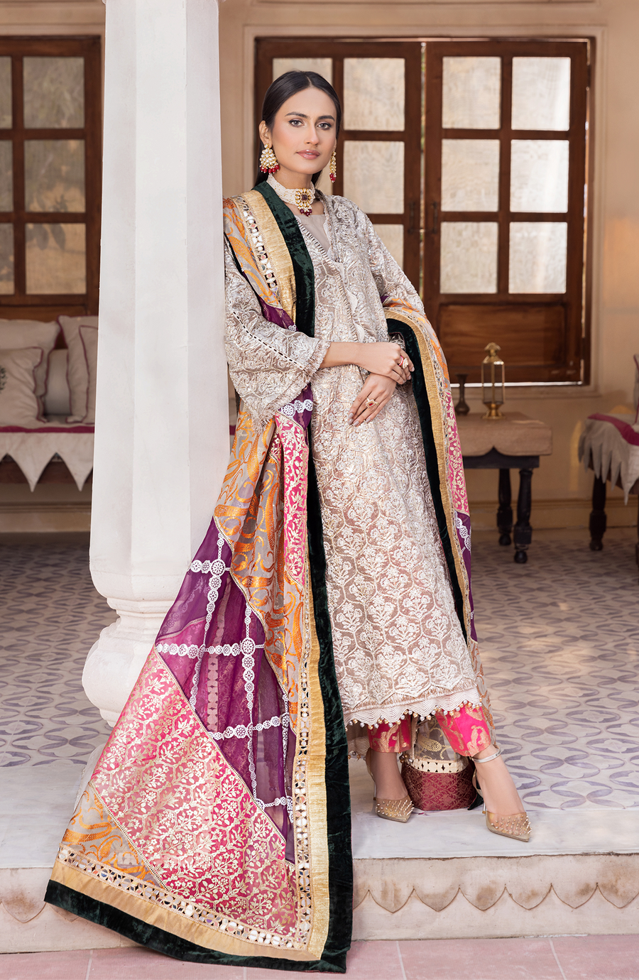 Utsav - WAY TO LOVE - Premium Chiffon Collection 2023 - Shahana Collection UK