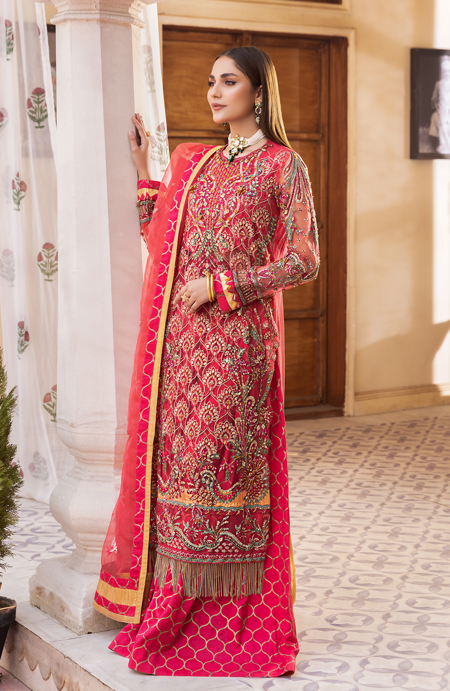 Utsav - IMPASSIONED - Premium Chiffon Collection 2023 - Shahana Collection UK