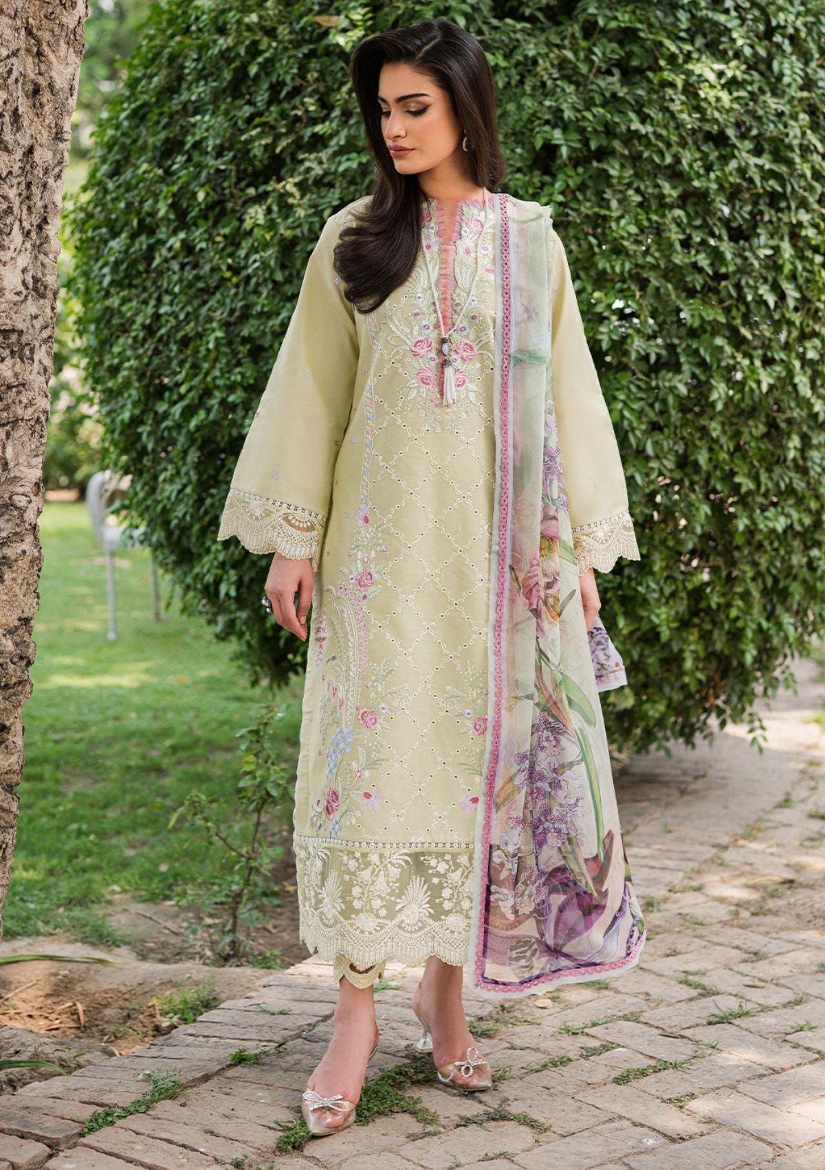 Shop Now, 25B AFSHEEN - Wisteria Spring/Summer 2023 - Roheenaz - Shahana Collection UK - Eid Edit 2023