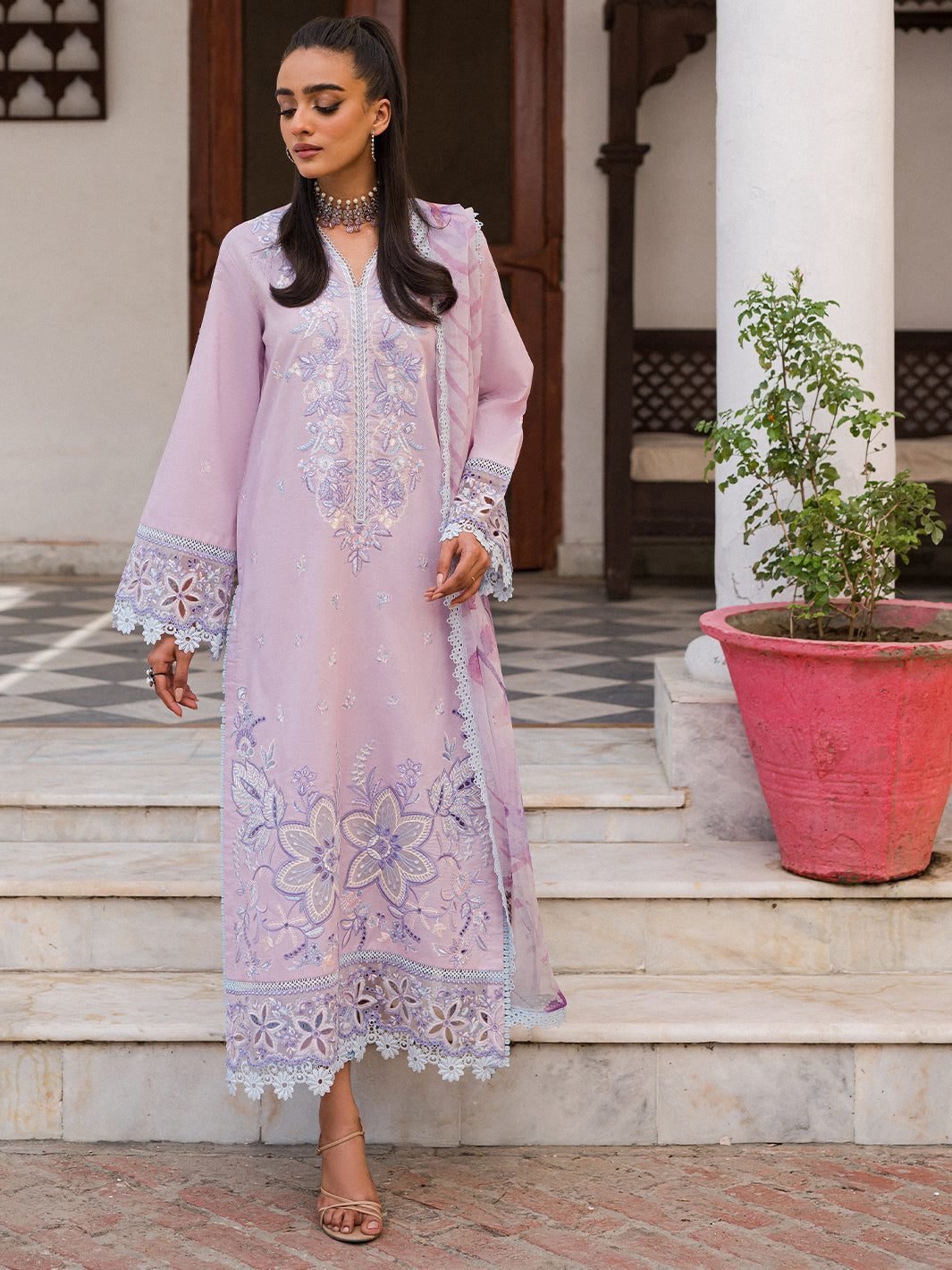 Shop Now, 24A - DIBA  - Wisteria Spring/Summer 2023 - Roheenaz - Shahana Collection UK - Eid Edit 2023