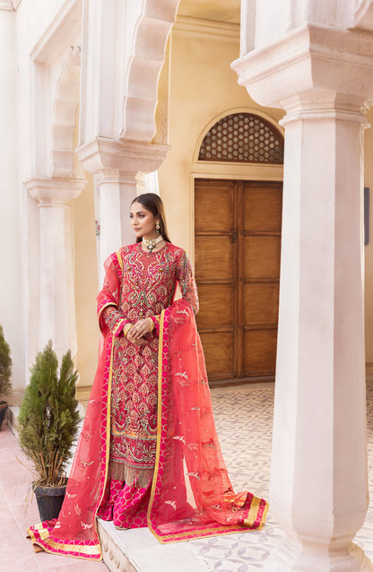 Utsav - IMPASSIONED - Premium Chiffon Collection 2023 - Shahana Collection UK