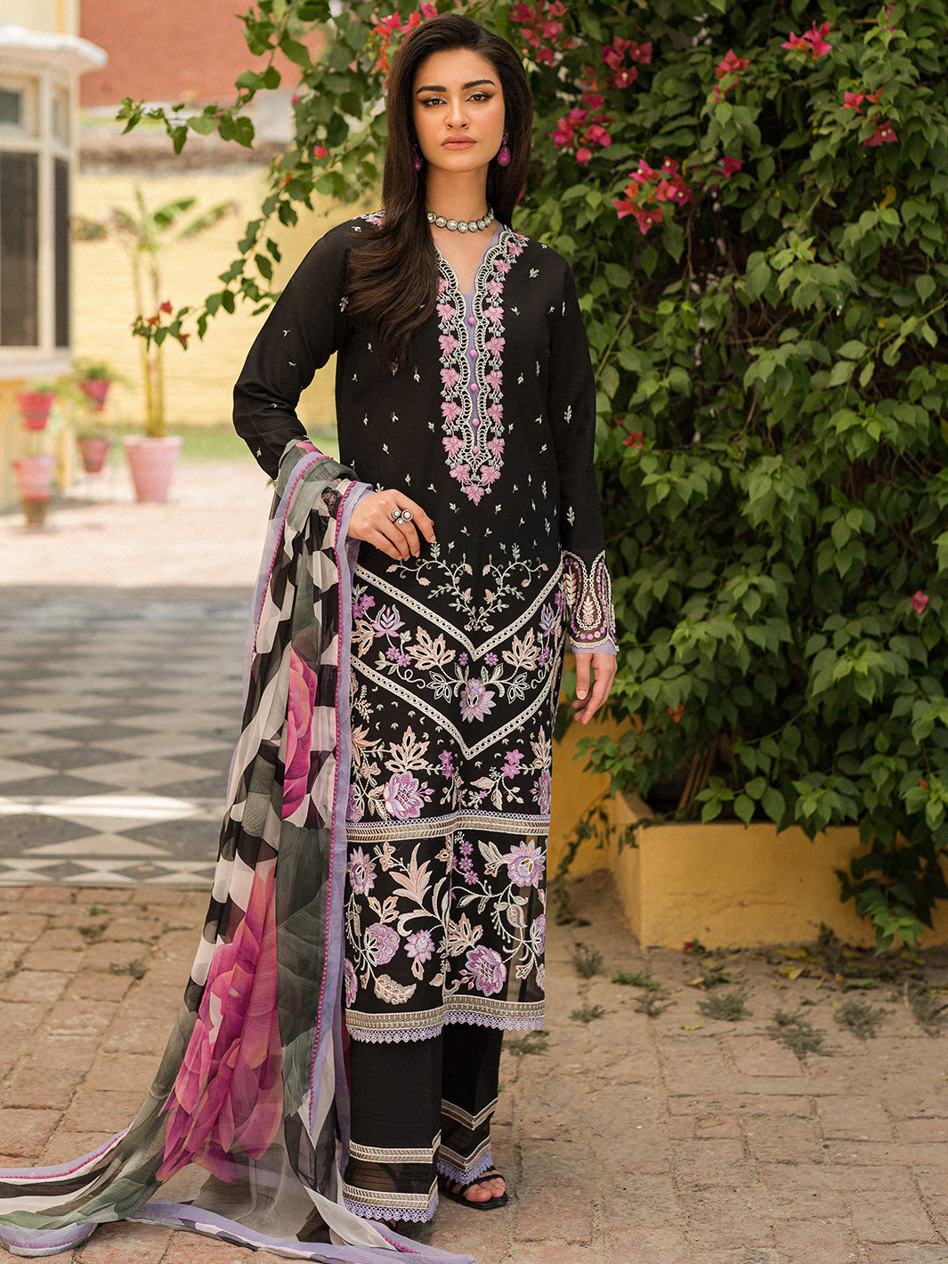 Shop Now, HAYAT - Wisteria Spring/Summer 2023 - Roheenaz - Shahana Collection UK - Eid Edit 2023