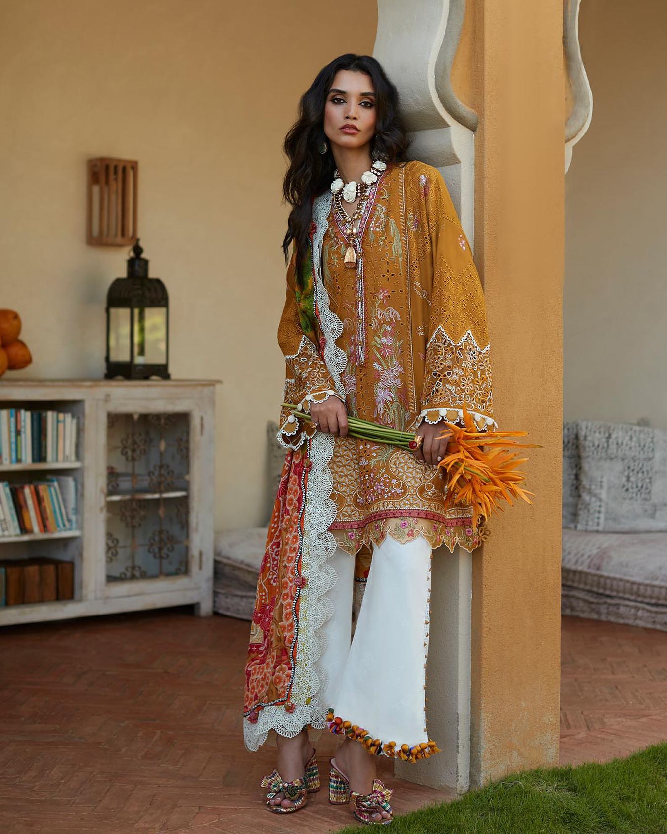 Buy Now - Ivana - Elan Lawn'23 - Shahana Collection UK - Summer Lawn - Pakistani Designer wear - Wedding and Bridal party wear dresses - Elan in UK 