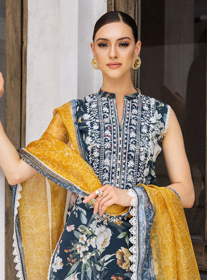 Buy Now, JADE-CHARM 1A - Tahra Lawn - Zainab Chottani - Shahana Collection UK - Wedding and Bridal Party Dresses