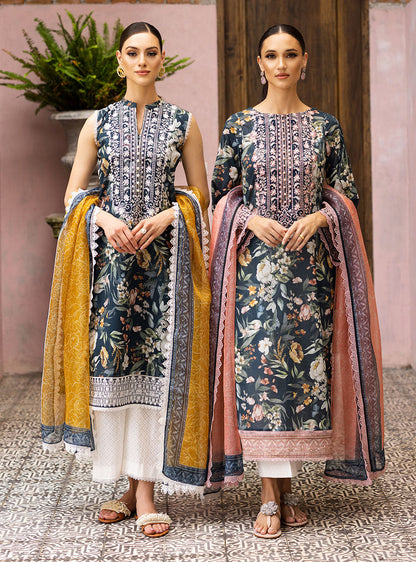 Buy Now, JADE-CHARM 1A - Tahra Lawn - Zainab Chottani - Shahana Collection UK - Wedding and Bridal Party Dresses