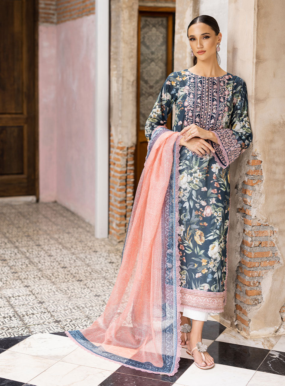 Buy Now, JADE-CHARM 1B - Tahra Lawn - Zainab Chottani - Shahana Collection UK - Wedding and Bridal Party Dresses