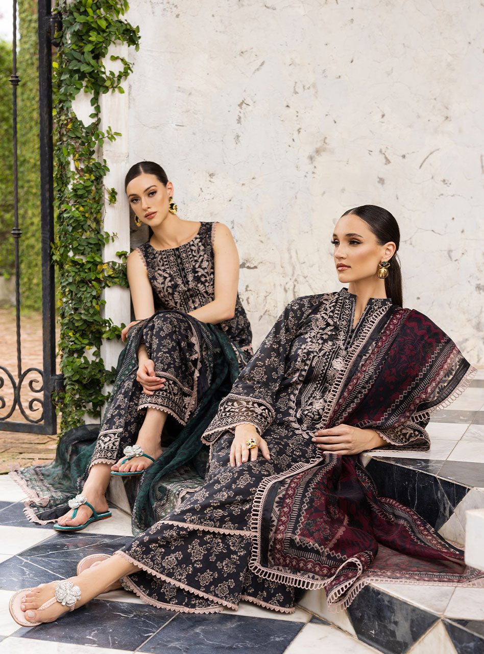 Buy Now, ONYX-AURA 6A - Tahra Lawn - Zainab Chottani - Shahana Collection UK - Wedding and Bridal Party Dresses