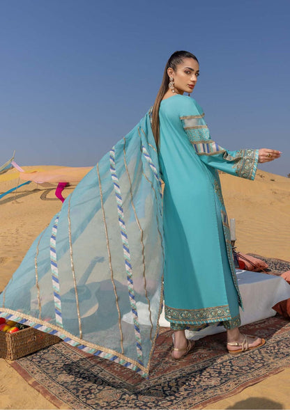 01 - Reem Premium Embroidered Vol 1 Lawn 2023 - Charizma