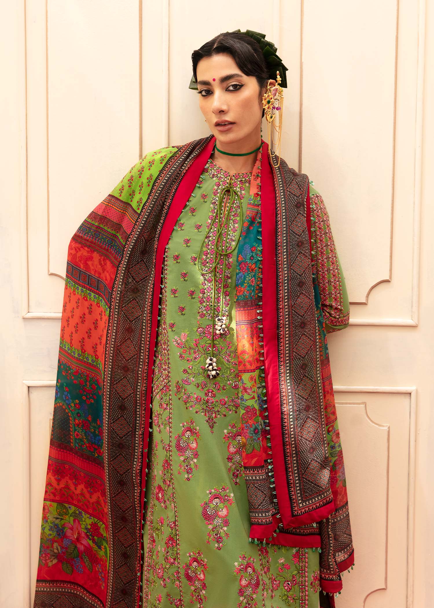 Buy Now, SAHIR - Masuam Lawn Collection'23 - Hussain Rehar - Pakistani Designer Clothes - Bridal and Party Dresses - Shahana Collection UK 