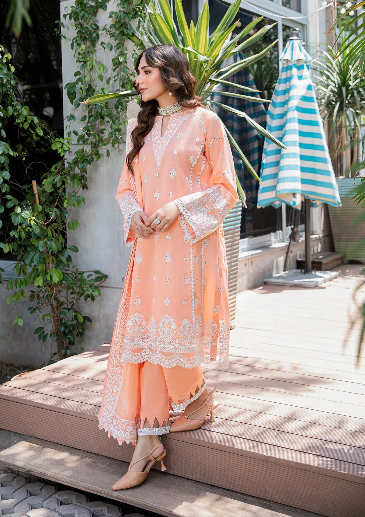 Buy Now, LOOK 3B - AIK Lawn'23 - Vol. 2 - Shahana Collection UK - Wedding and Bridal Party Dresses - Aik Atelier 