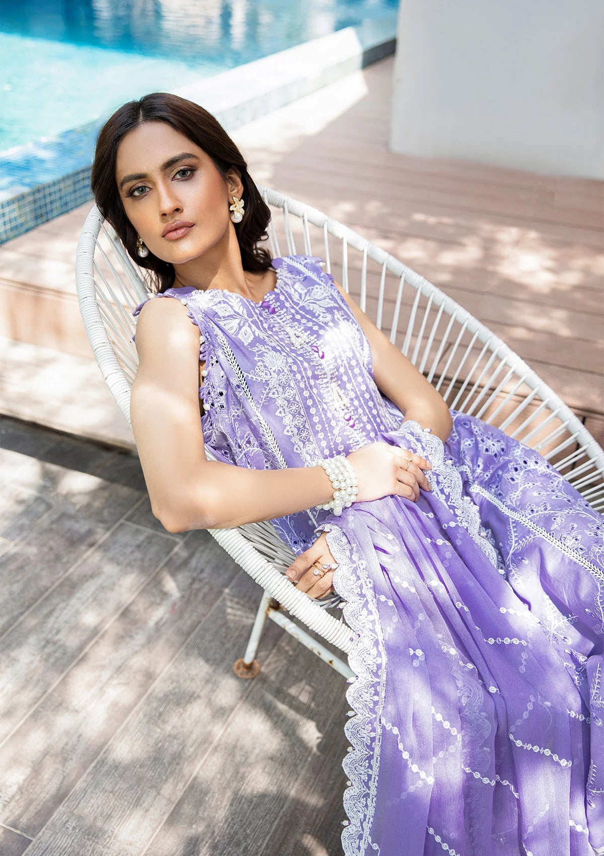 Buy Now, LOOK 4A - AIK Lawn'23 - Vol. 2 - Shahana Collection UK - Wedding and Bridal Party Dresses - Aik Atelier 