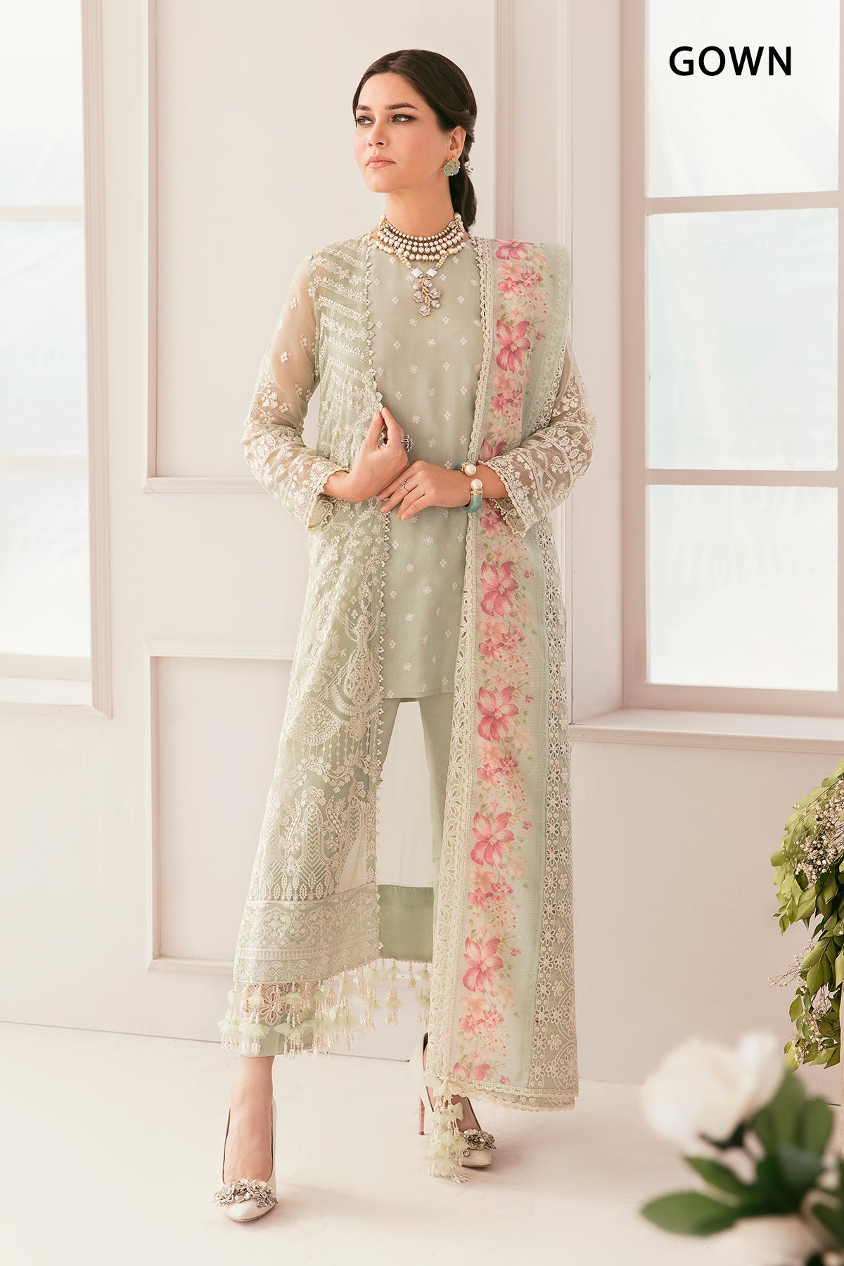 CH11-D01 - Chantelle Embroidered Collection Chapter 11 by Baroque Fashion - Shahana Collection UK