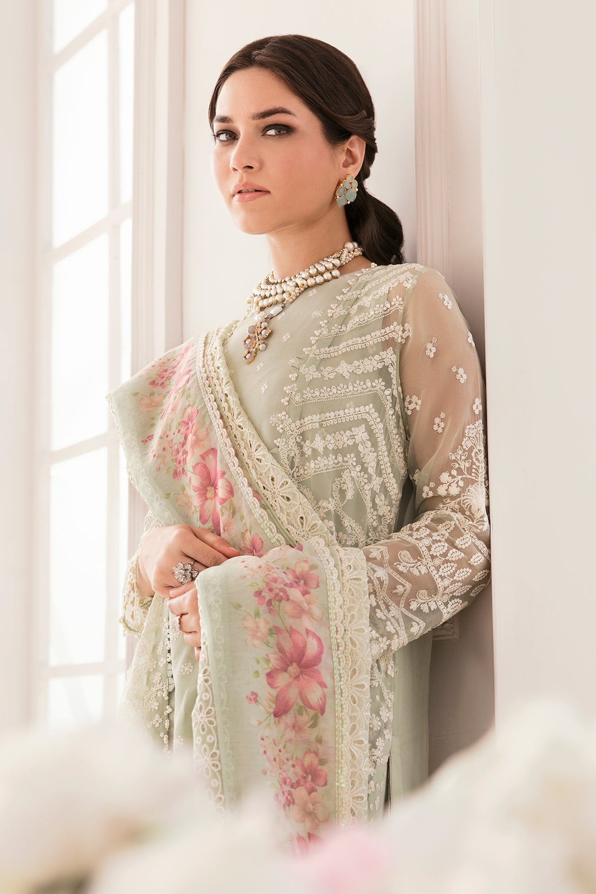 CH11-D01 - Chantelle Embroidered Collection Chapter 11 by Baroque Fashion - Shahana Collection UK