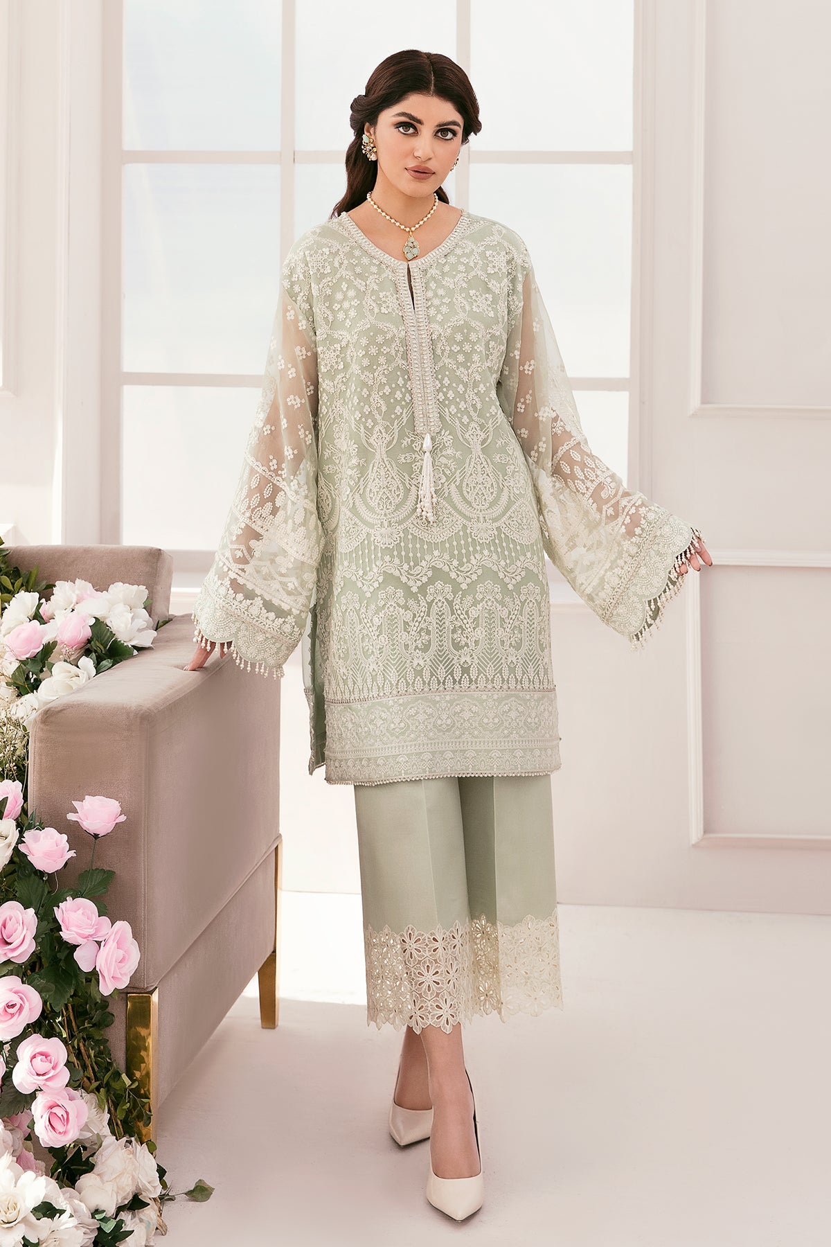 CH11-D01 - Chantelle Embroidered Collection Chapter 11 by Baroque Fashion - Shahana Collection UK