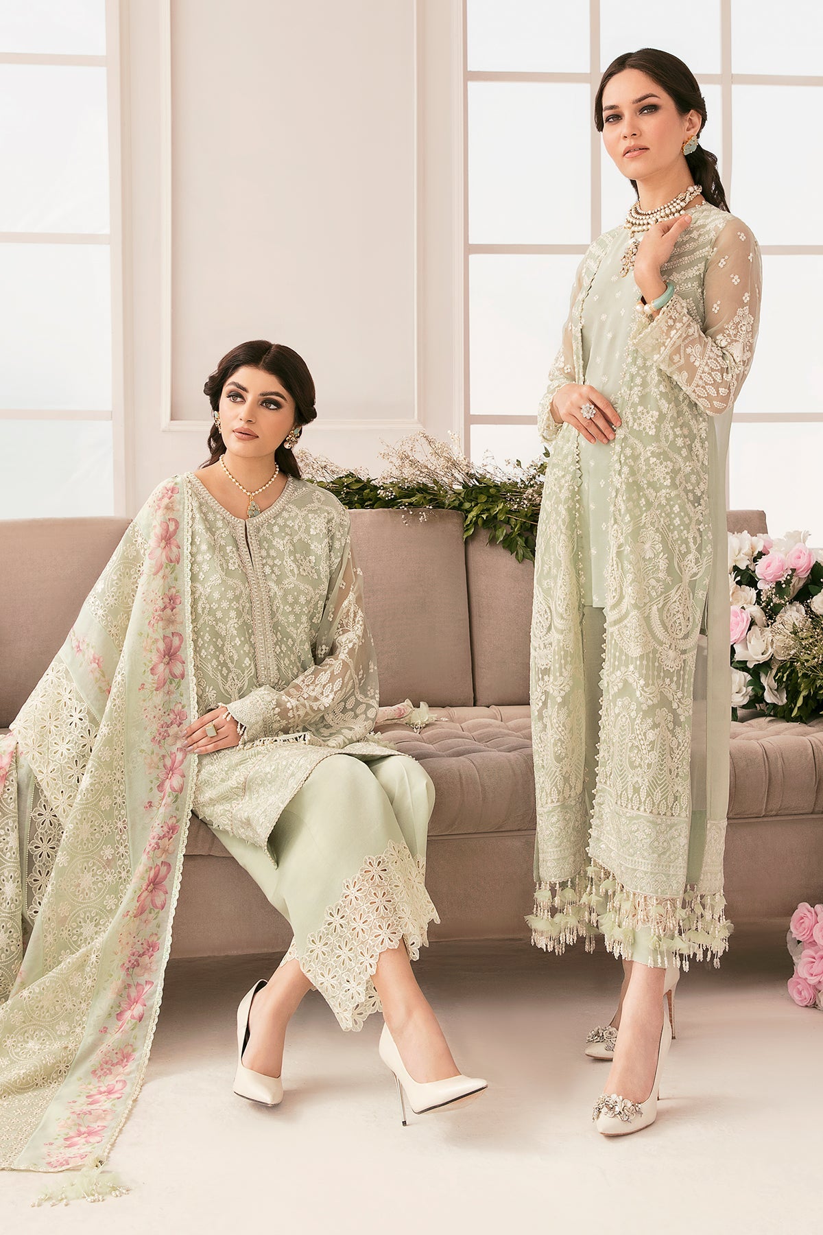 CH11-D01 - Chantelle Embroidered Collection Chapter 11 by Baroque Fashion - Shahana Collection UK